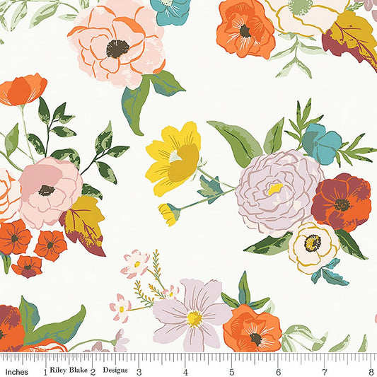 Winged Medley Main Cloud - Riley Blake from Fort Worth Fabric Studio