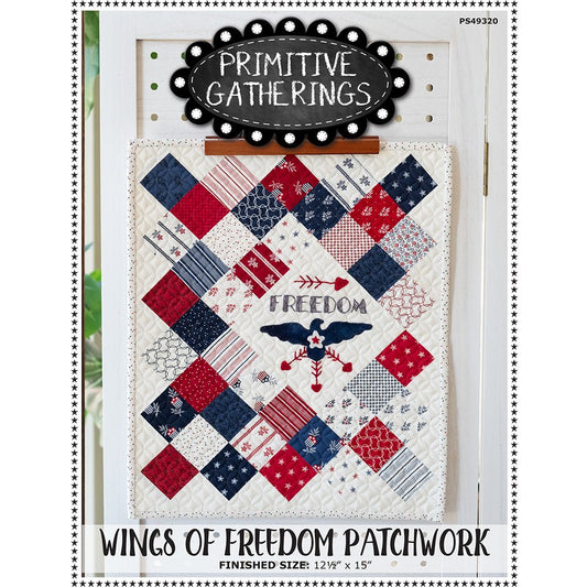 Wings of Freedom Patchwork Pattern by Moda Free PDF - Moda from Fort Worth Fabric Studio