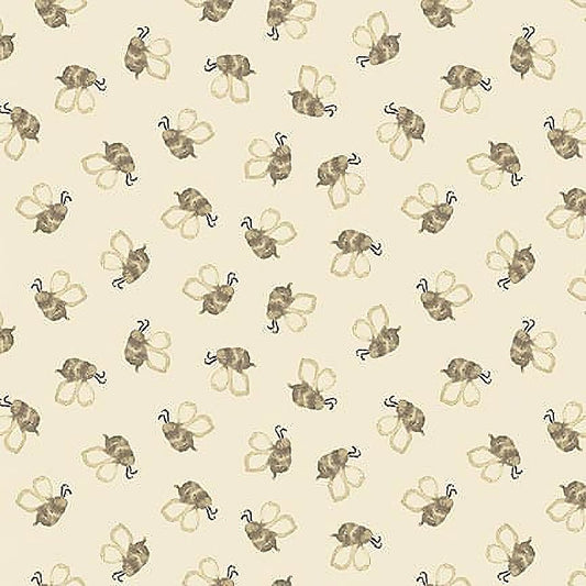 You Are My Sunshine Bee Cream - Henry Glass from Fort Worth Fabric Studio