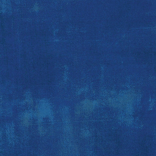 108" Wide Quilt Backing Grunge Basics in Cobalt - Moda from Fort Worth Fabric Studio