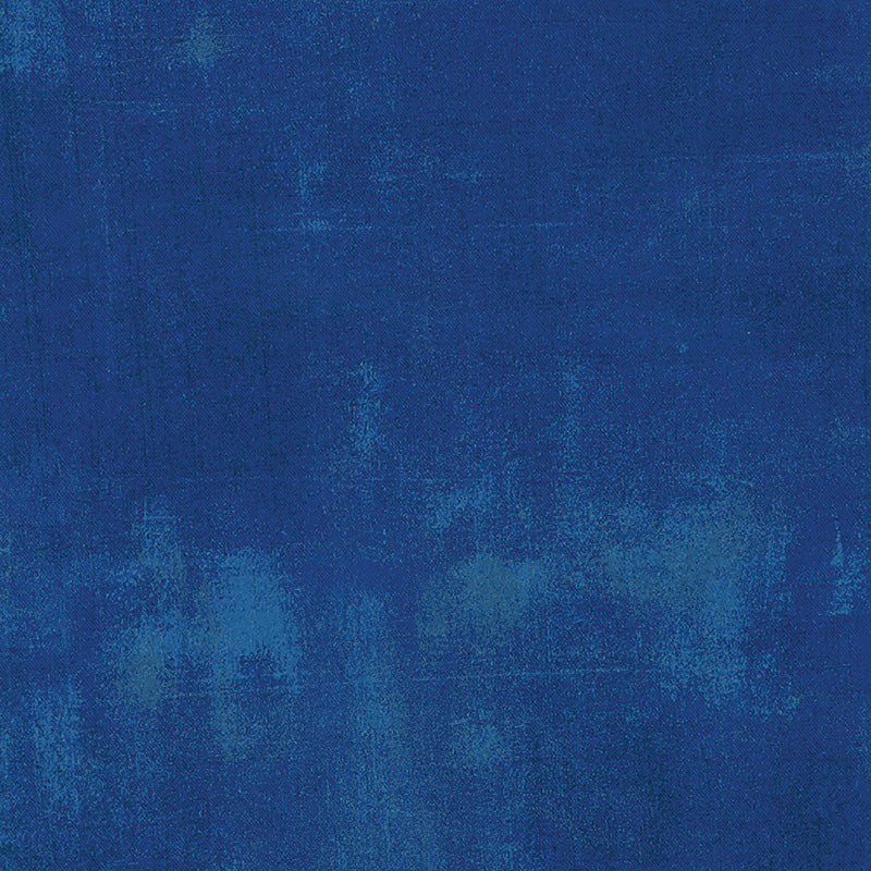 108" Wide Quilt Backing Grunge Basics in Cobalt