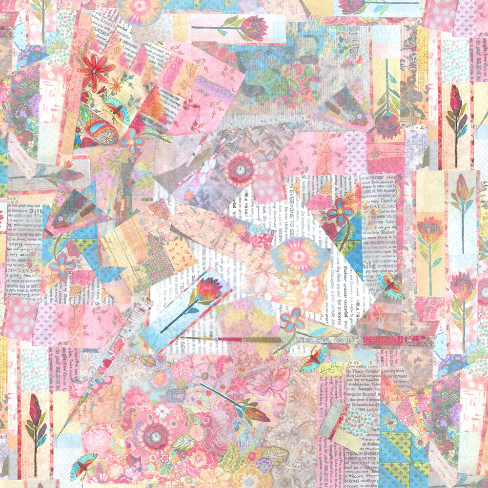 108" Quilt Backs New Vintage Multi from Windham
