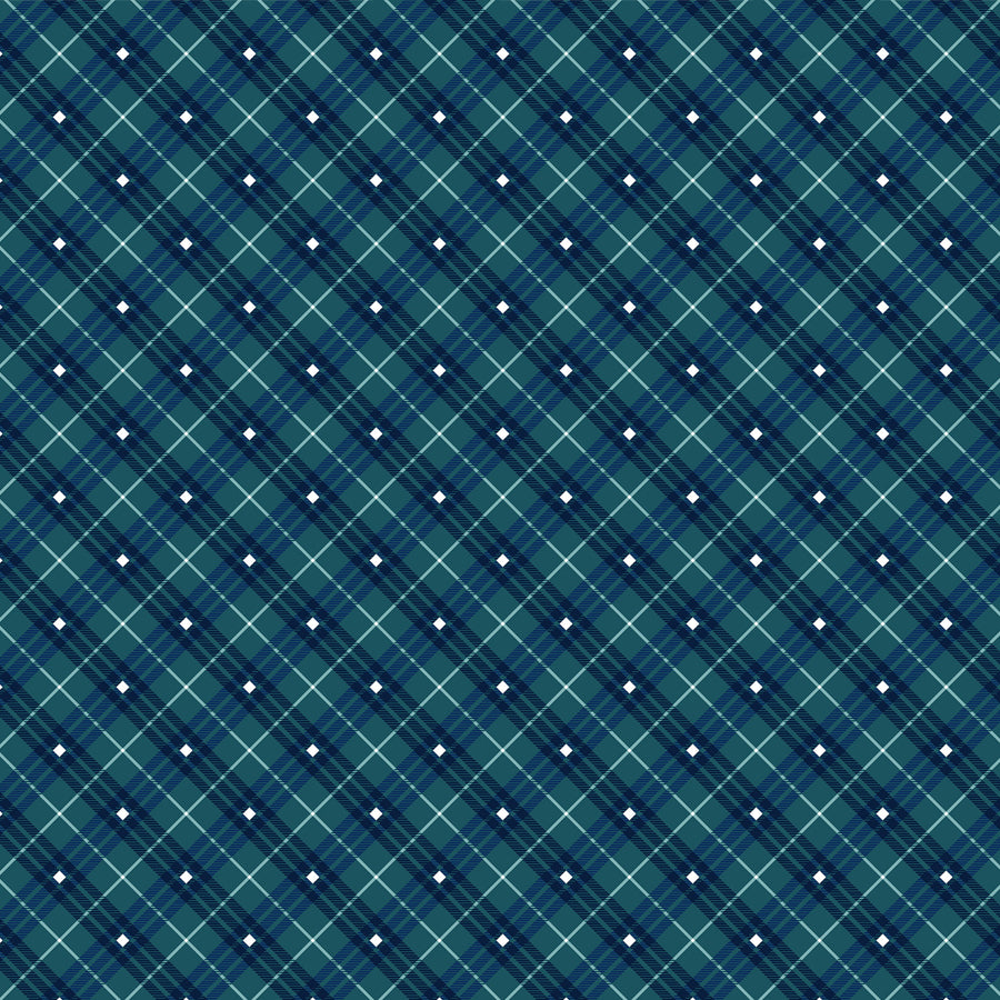 Bias Plaid Basics Navy