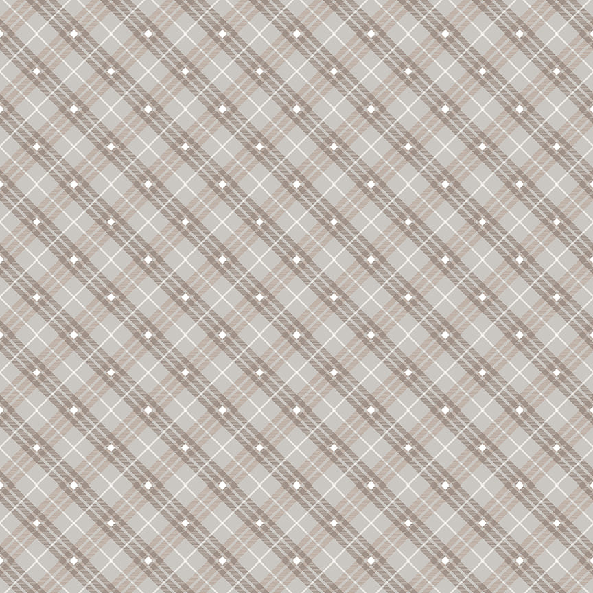 Bias Plaid Basics Stone