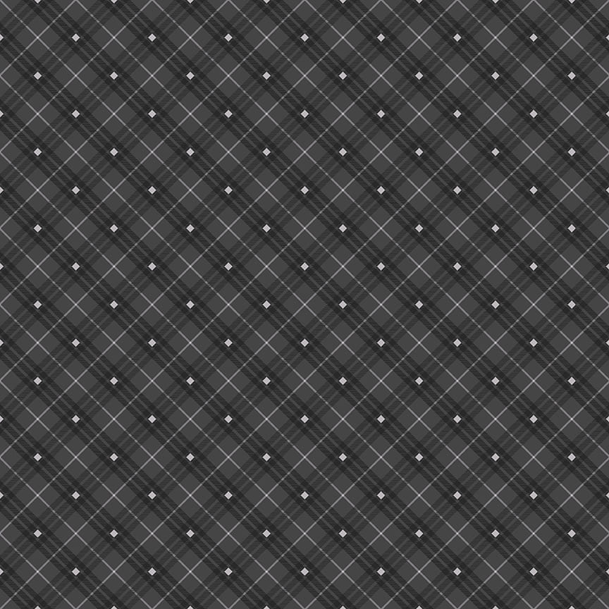 Bias Plaid Basics Charcoal