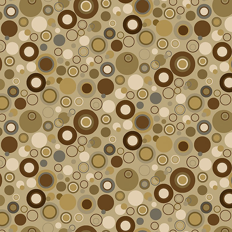 Bubble Dot Basics Tan