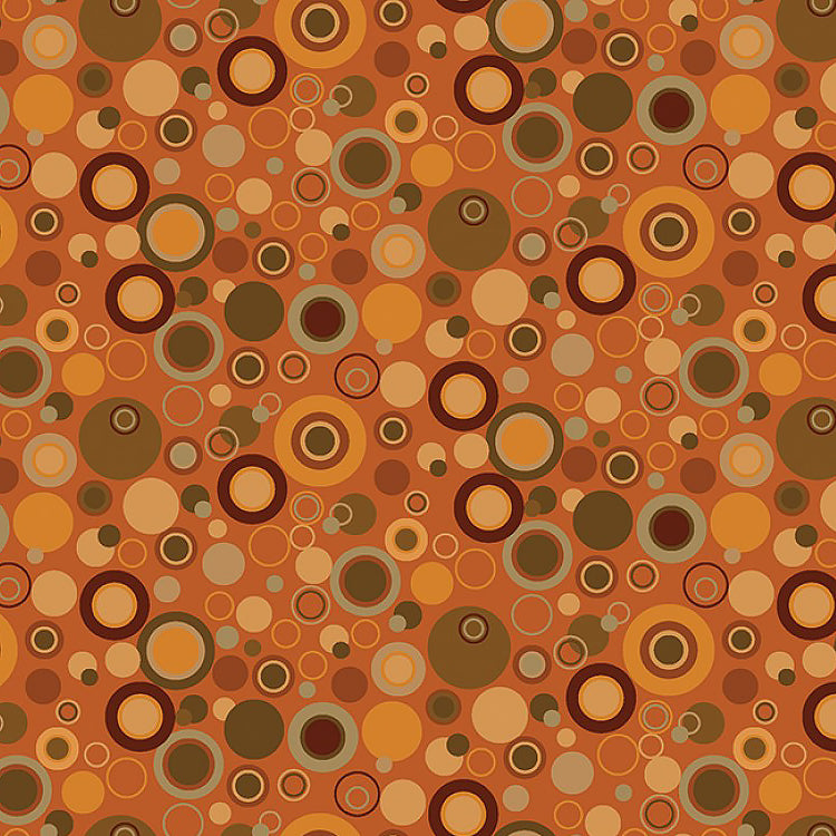 Bubble Dot Basics Orange