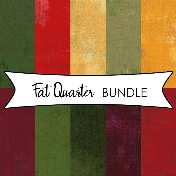 Grunge Yuletide Mix Fat Quarter Bundle