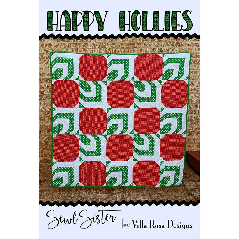 Happy Hollies Quilt Pattern