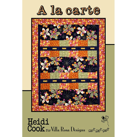 A La Carte Quilt Pattern PDF Download - Villa Rosa Designs from Fort Worth Fabric Studio