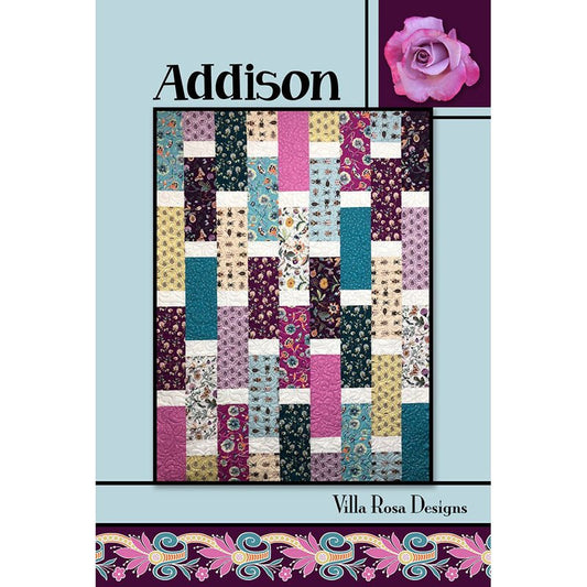 Addison Quilt Pattern PDF Download - Villa Rosa Designs from Fort Worth Fabric Studio