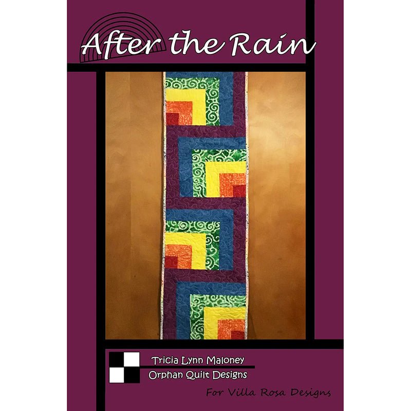 After the Rain Table Runner Pattern - Villa Rosa Designs from Fort Worth Fabric Studio