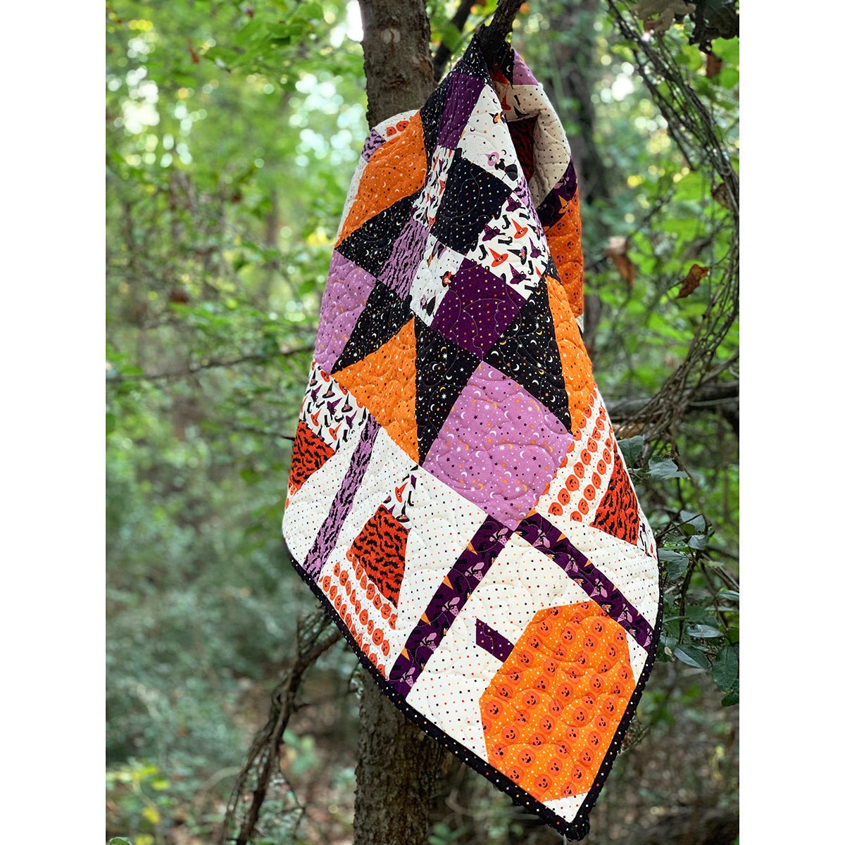 Altogether Spooky Quilt Pattern PDF Download - Fort Worth Fabric Studio from Fort Worth Fabric Studio