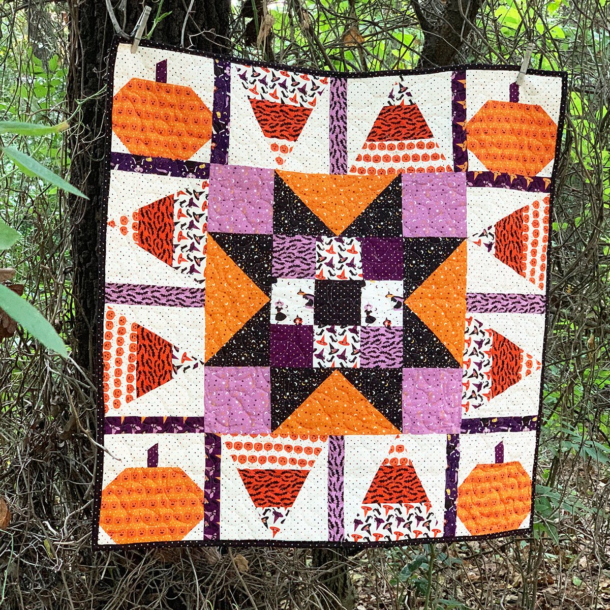 Altogether Spooky Quilt Pattern PDF Download - Fort Worth Fabric Studio from Fort Worth Fabric Studio