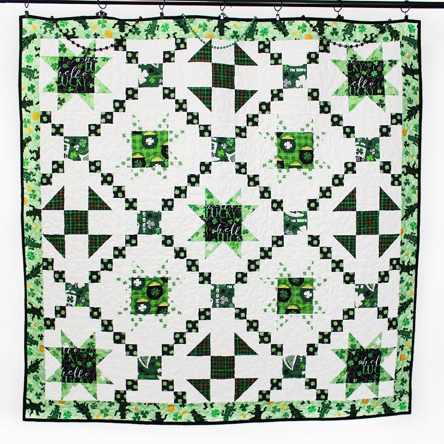 As Luck Would Have It Quilt Pattern PDF Download Pattern PDF by Fort Worth Fabric Studio