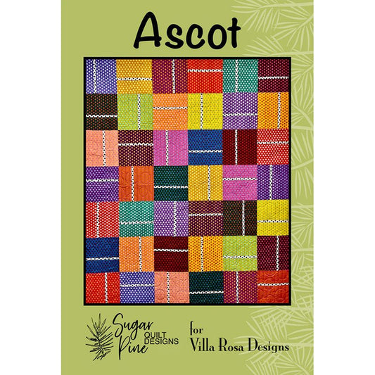Ascot Quilt Pattern PDF Download - Villa Rosa Designs from Fort Worth Fabric Studio