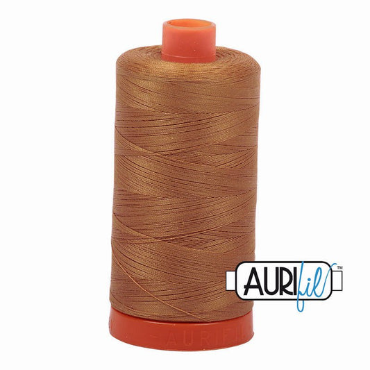 Aurifil Cotton Mako Thread Light Cinnamon 50wt MK50 - 2335 - Aurifil from Fort Worth Fabric Studio