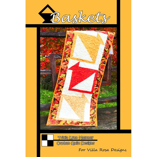 Baskets Table Runner Pattern - Villa Rosa Designs from Fort Worth Fabric Studio