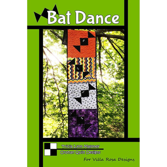 Bat Dance Table Runner Pattern - Villa Rosa Designs from Fort Worth Fabric Studio