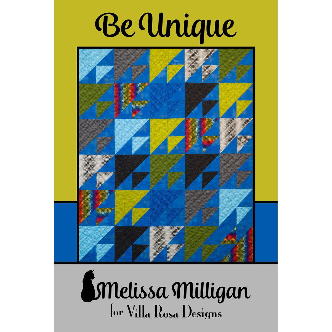 Be Unique Quilt Pattern PDF Download - Villa Rosa Designs from Fort Worth Fabric Studio