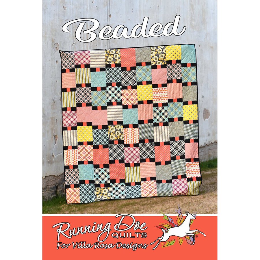 Beaded Quilt Pattern - Villa Rosa Designs from Fort Worth Fabric Studio