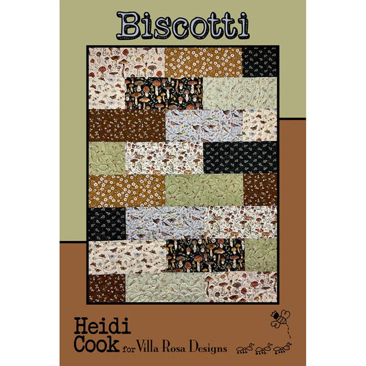 Biscotti Quilt Pattern PDF Download - Villa Rosa Designs from Fort Worth Fabric Studio