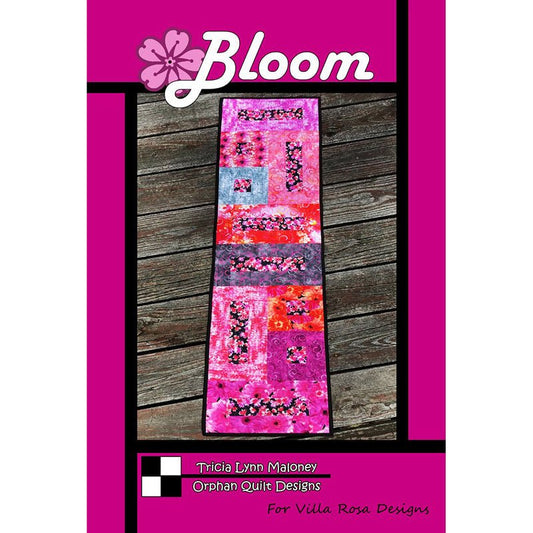 Bloom Table Runner Pattern - Villa Rosa Designs from Fort Worth Fabric Studio