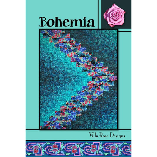 Bohemia Quilt Pattern PDF Download - Villa Rosa Designs from Fort Worth Fabric Studio