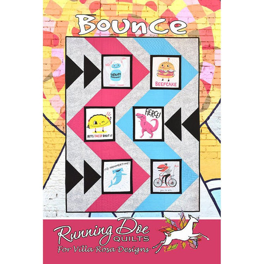 Bounce Quilt Pattern PDF Download - Villa Rosa Designs from Fort Worth Fabric Studio