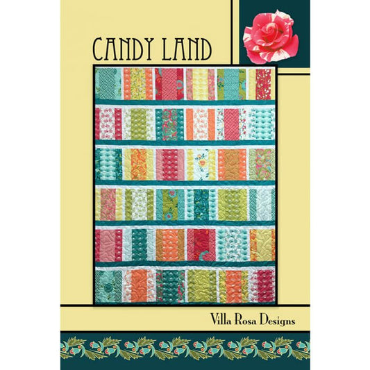 Candy Land Quilt Pattern PDF Download - Villa Rosa Designs from Fort Worth Fabric Studio