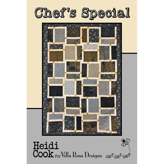 Chef's Special Quilt Pattern PDF Download - Villa Rosa Designs from Fort Worth Fabric Studio