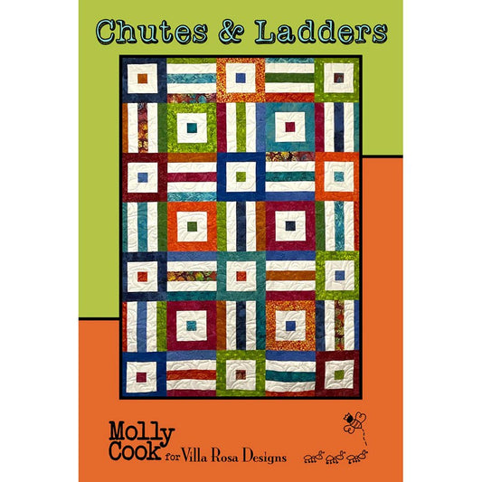Chutes and Ladders Quilt Pattern - Villa Rosa Designs from Fort Worth Fabric Studio