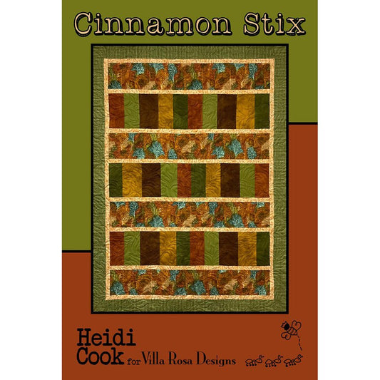 Cinnamon Stix Quilt Pattern - Villa Rosa Designs from Fort Worth Fabric Studio