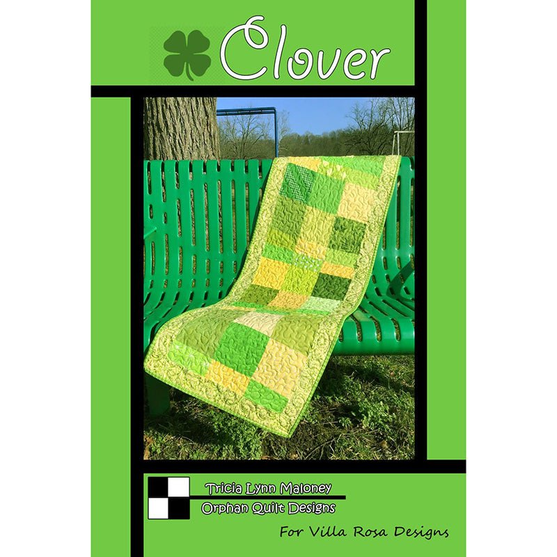 Clover Table Runner Pattern - Villa Rosa Designs from Fort Worth Fabric Studio