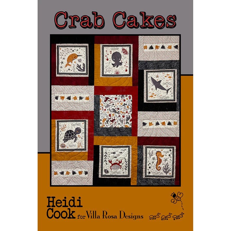 Crab Cakes Quilt Pattern - Villa Rosa Designs from Fort Worth Fabric Studio