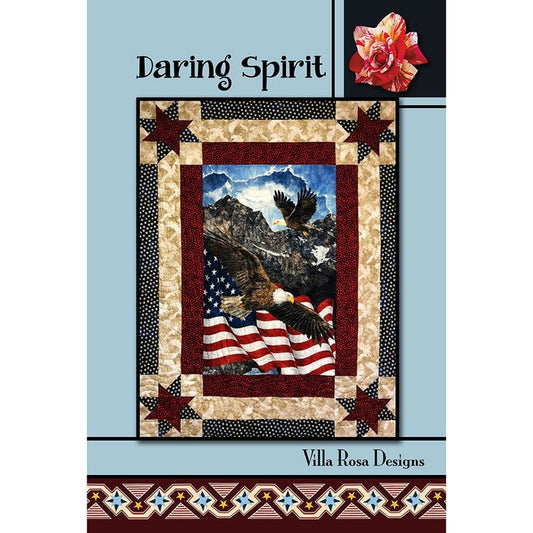 Daring Spirit Quilt Pattern PDF Download - Villa Rosa Designs from Fort Worth Fabric Studio