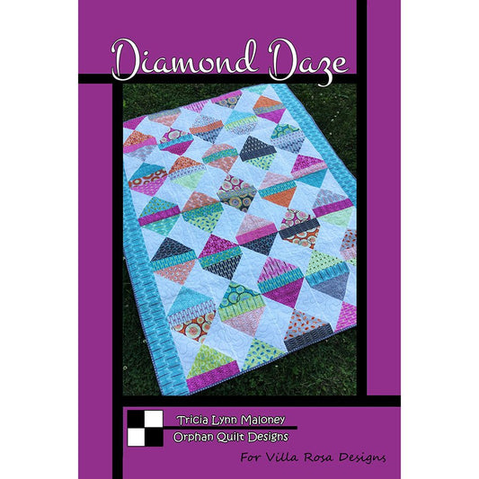Diamond Daze Quilt Pattern - Villa Rosa Designs from Fort Worth Fabric Studio