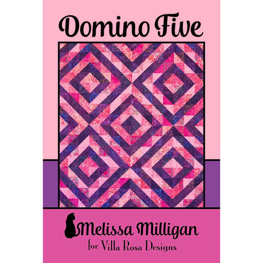 Domino Five Quilt Pattern PDF Download - Villa Rosa Designs from Fort Worth Fabric Studio