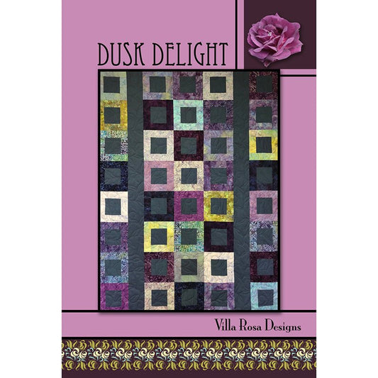 Dusk Delight Quilt Pattern Pattern by Villa Rosa Designs