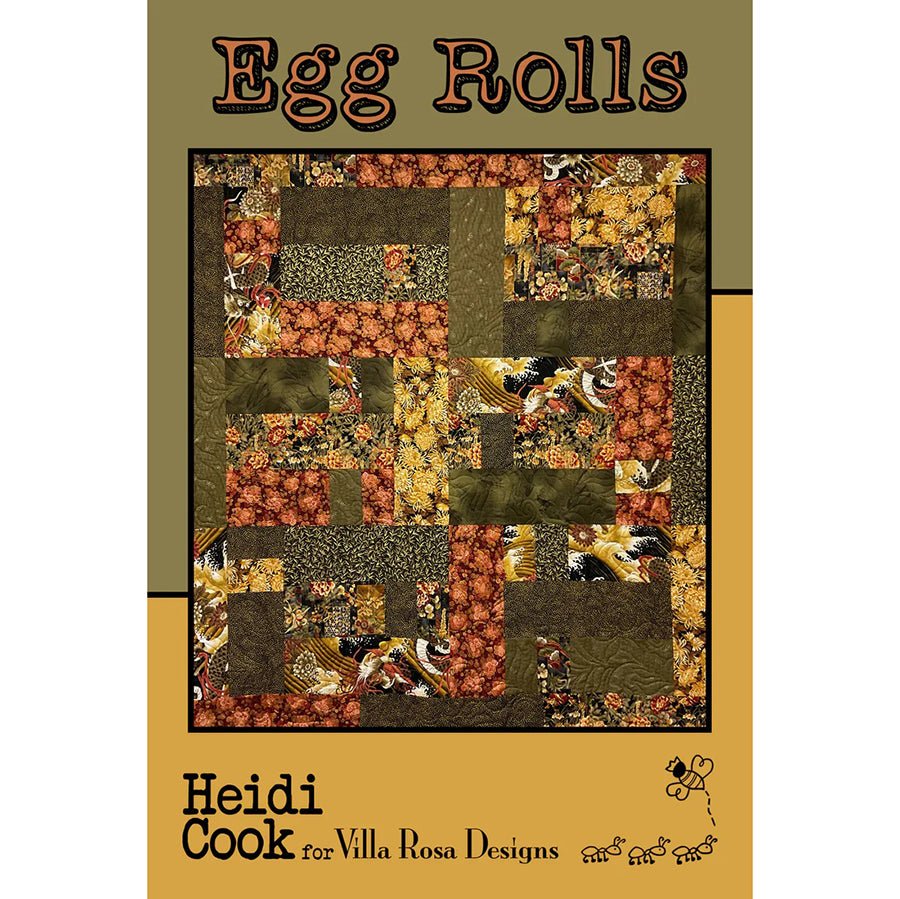 Egg Rolls Quilt Pattern PDF Download - Villa Rosa Designs from Fort Worth Fabric Studio