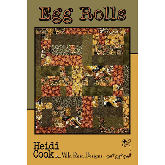 Egg Rolls Quilt Pattern PDF Download - Villa Rosa Designs from Fort Worth Fabric Studio