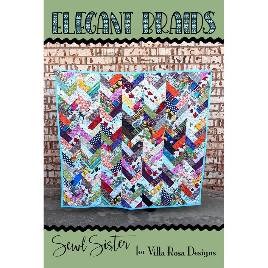 Elegant Braids Quilt Pattern PDF Download - Villa Rosa Designs from Fort Worth Fabric Studio
