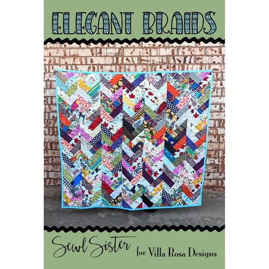 Elegant Braids Quilt Pattern PDF Download - Villa Rosa Designs from Fort Worth Fabric Studio