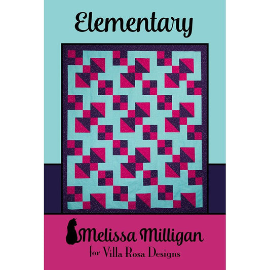 Elementary Quilt Pattern PDF Download - Villa Rosa Designs from Fort Worth Fabric Studio