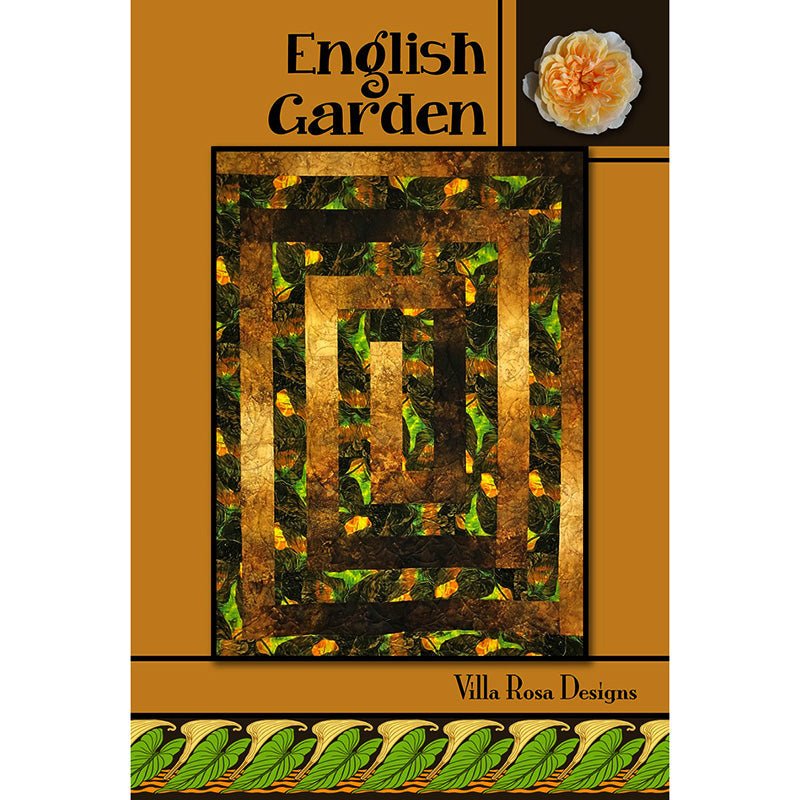 English Garden Quilt Pattern PDF Download - Villa Rosa Designs from Fort Worth Fabric Studio