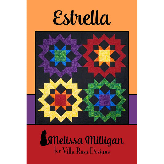 Estrella Quilt Pattern PDF Download - Villa Rosa Designs from Fort Worth Fabric Studio