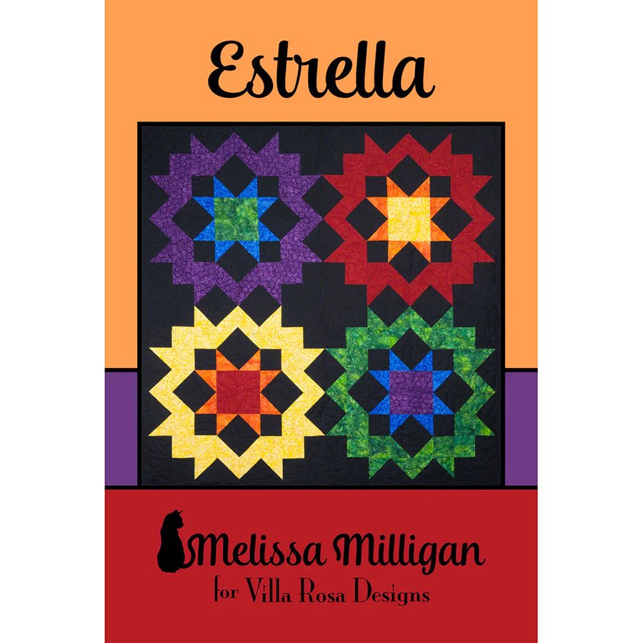Estrella Quilt Pattern - Villa Rosa Designs from Fort Worth Fabric Studio