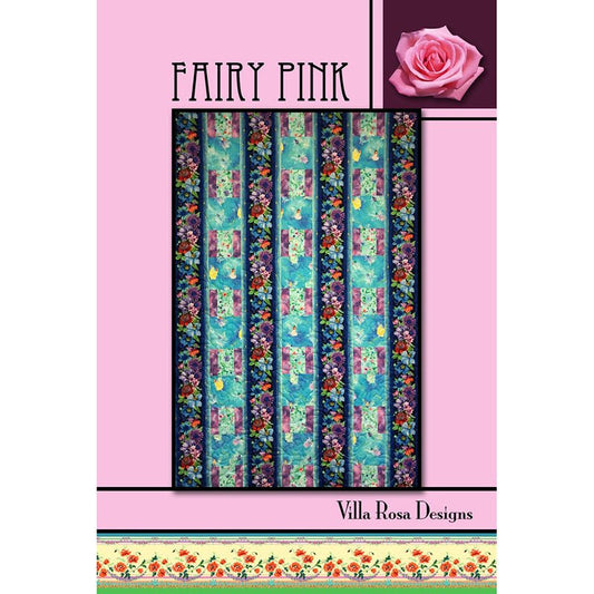 Fairy Pink Quilt Pattern PDF Download - Villa Rosa Designs from Fort Worth Fabric Studio
