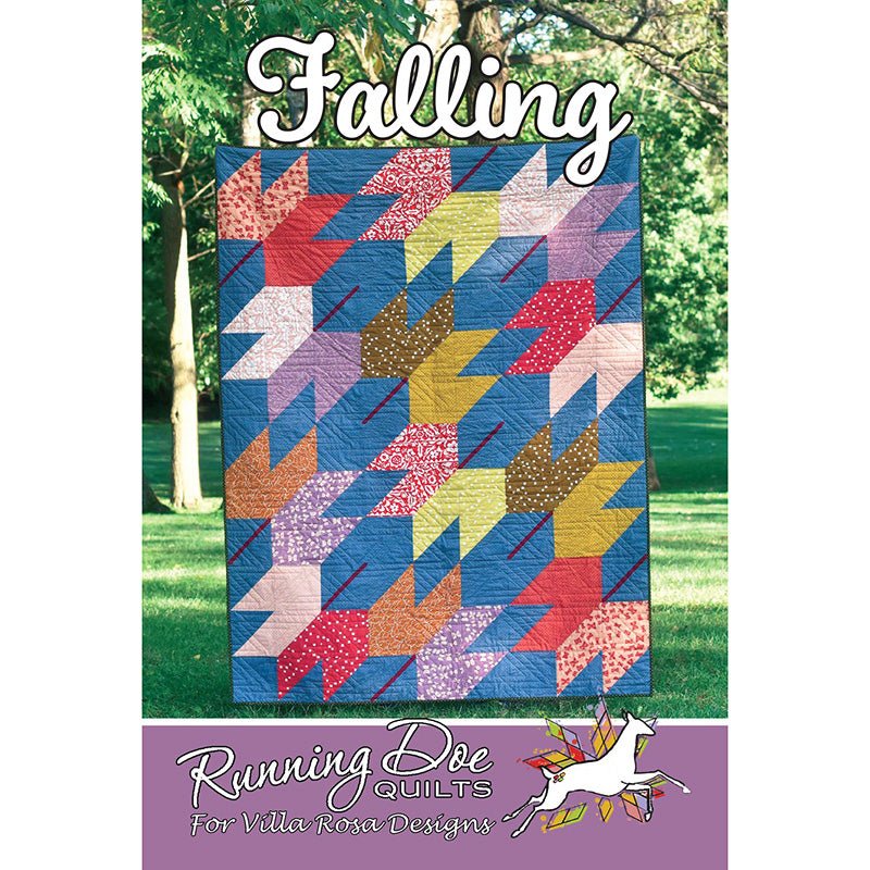 Falling Quilt Pattern Pattern by Villa Rosa Designs