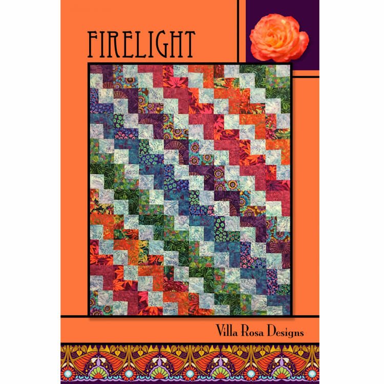 Firelight Quilt Pattern Pattern by Villa Rosa Designs